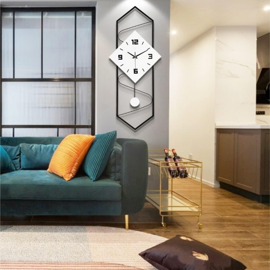 Vetra - Elegant minimalistisk väggklocka för stilfulla interiörer