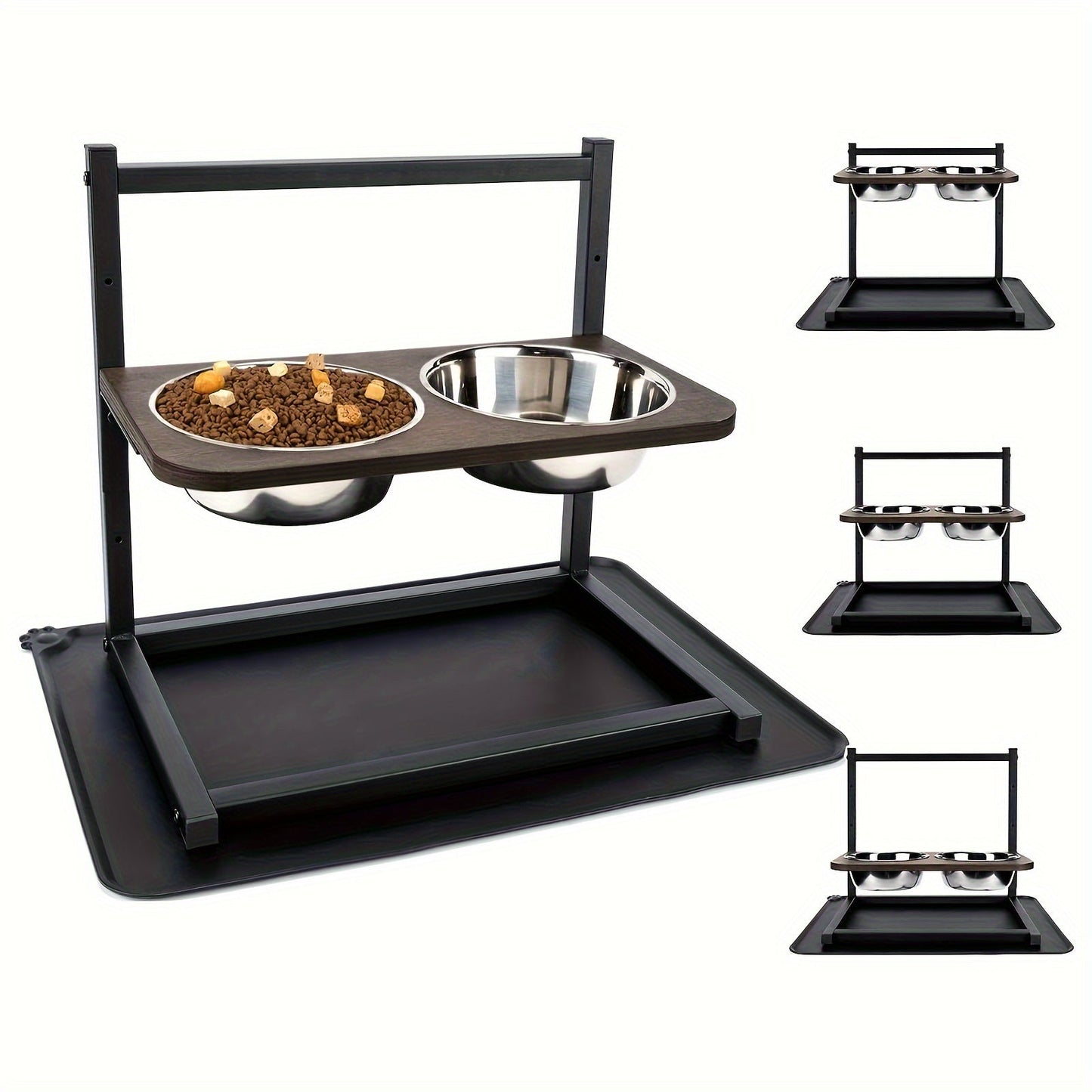 Praktisk och användarvänlig matdispenser för husdjur