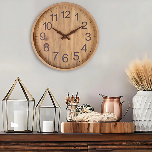 Clocky Clock - Stor stilren väggklocka för vardagsrum