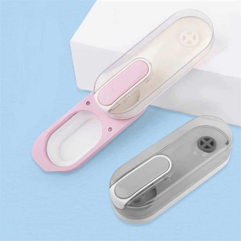 Praktisk hopfällbar vattenflaska för enkel resa med husdjur