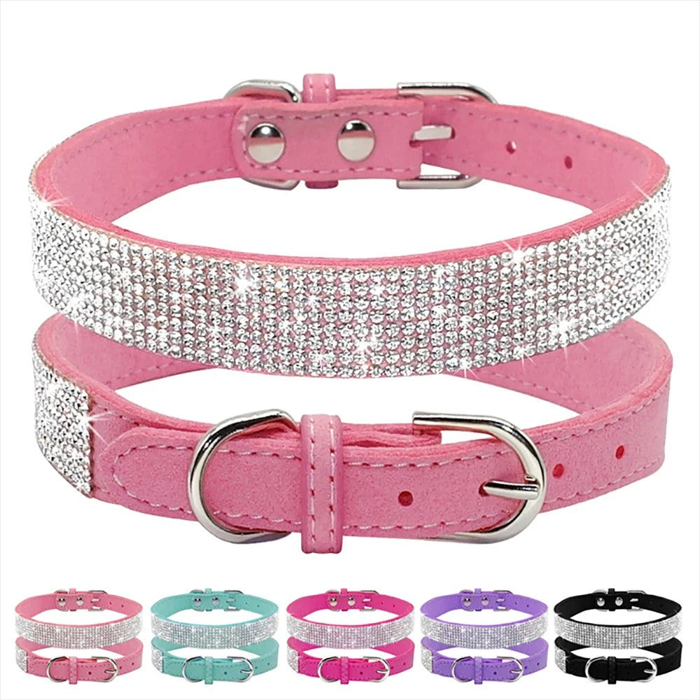 Glittrande armbandshalsband med paljetter för en glamorös look