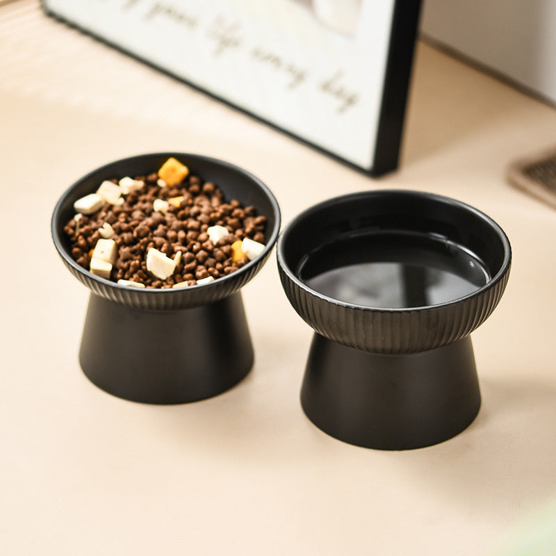 Näbbformad matskål för husdjur för extra bekvämlighet