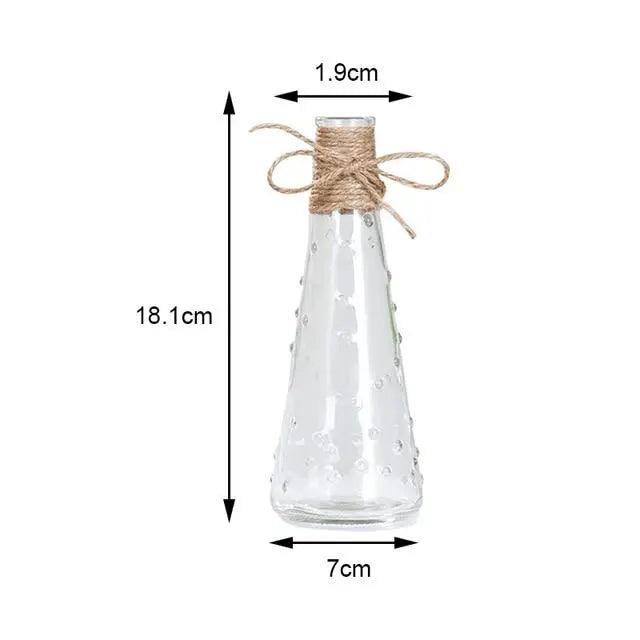 Minimalistisk Glasvas - Elegant Borddekoration