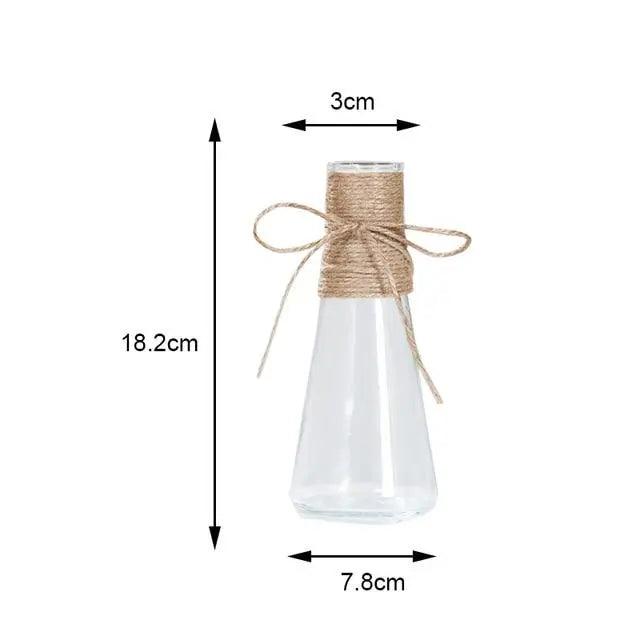 Minimalistisk Glasvas - Elegant Borddekoration