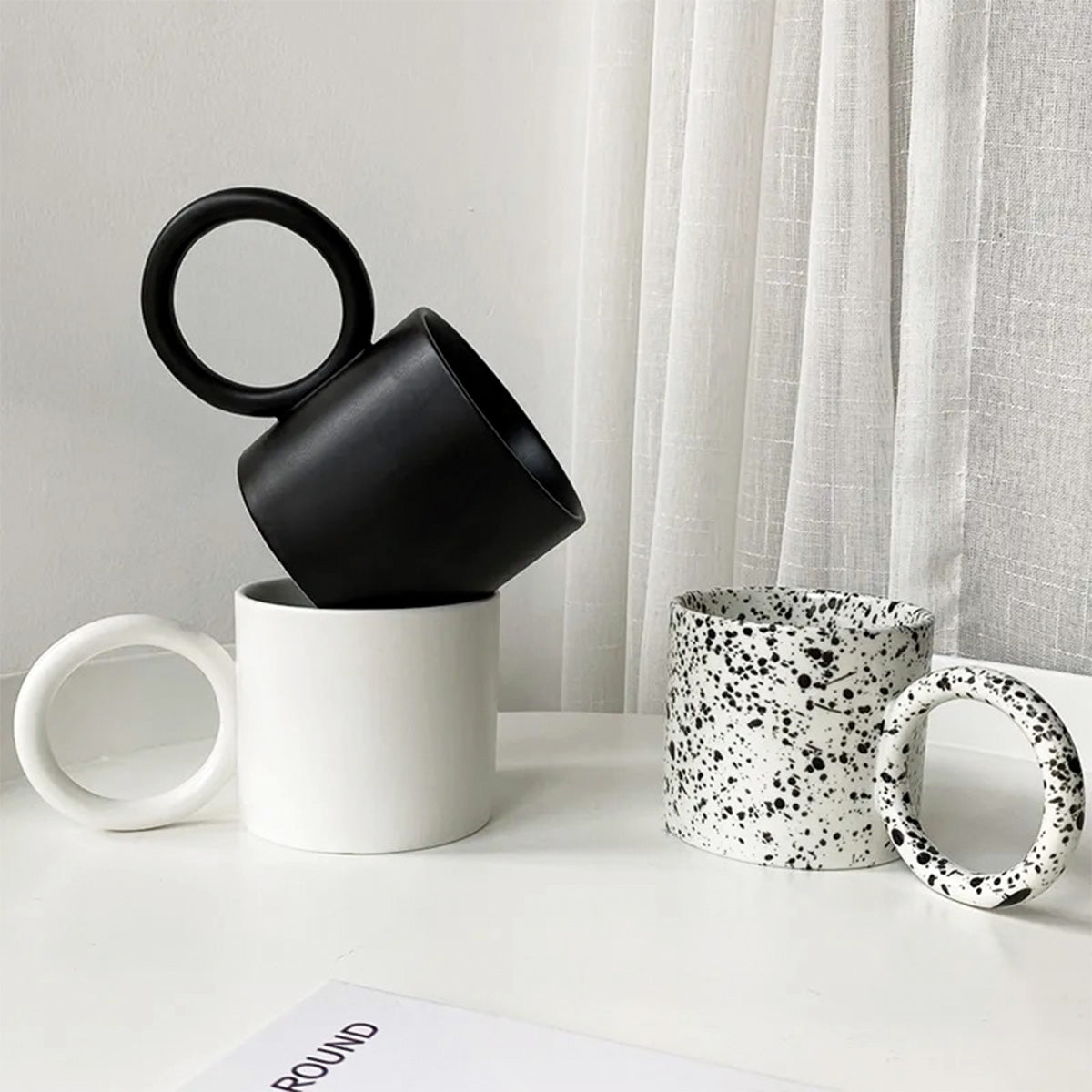 Grand Tasse Grepp – Extra Stor Handtag för Bekväm och Enkel Hantering av Disk
