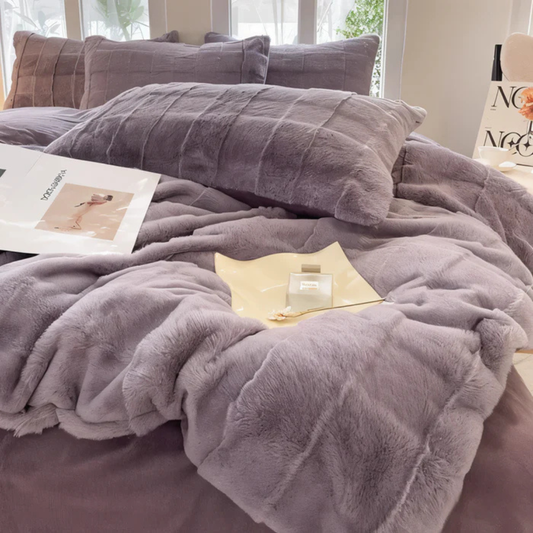 Ultimat komfort: lyxigt mjukt fleece påslakan 155x220 för varma och mysiga nätter året runt