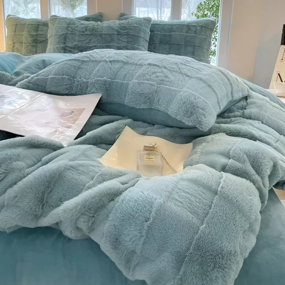 Ultimat komfort: lyxigt mjukt fleece påslakan 155x220 för varma och mysiga nätter året runt