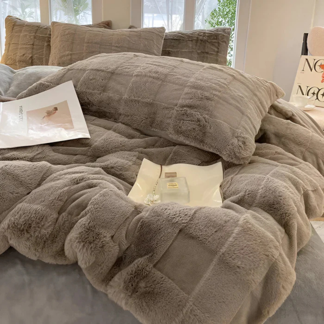 Ultimat komfort: lyxigt mjukt fleece påslakan 155x220 för varma och mysiga nätter året runt