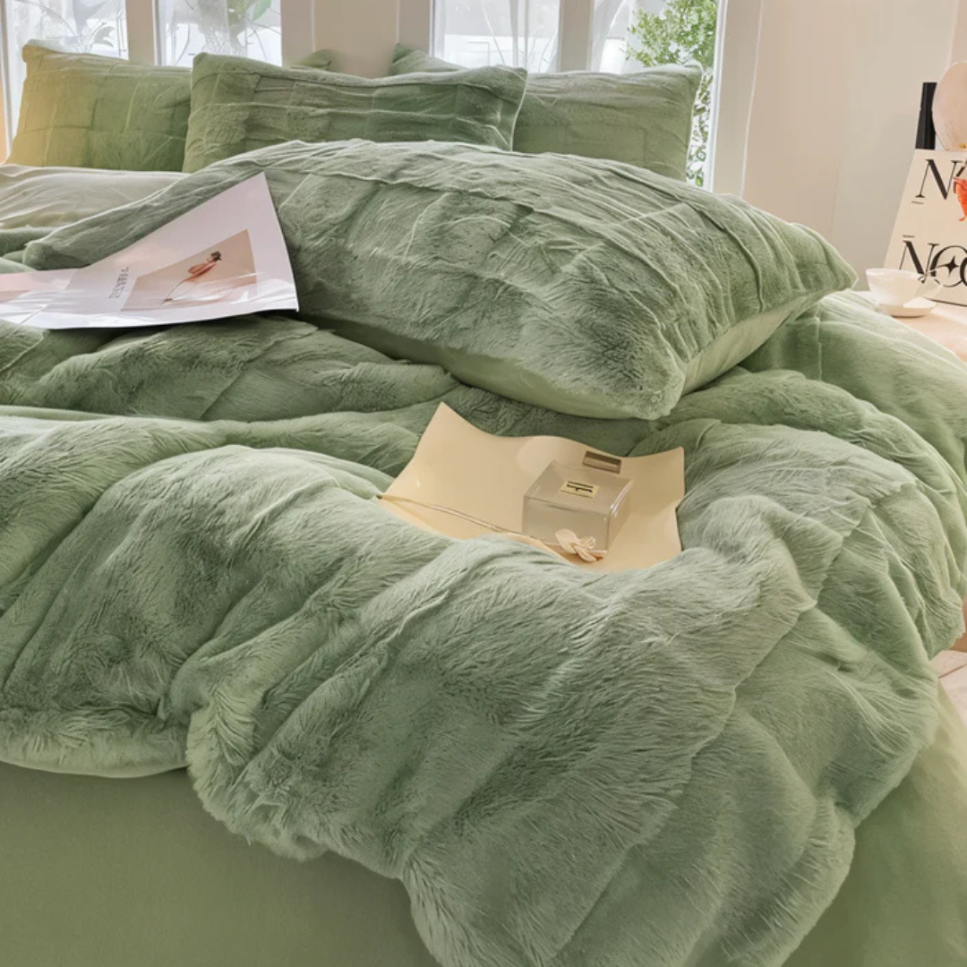 Ultimat komfort: lyxigt mjukt fleece påslakan 155x220 för varma och mysiga nätter året runt