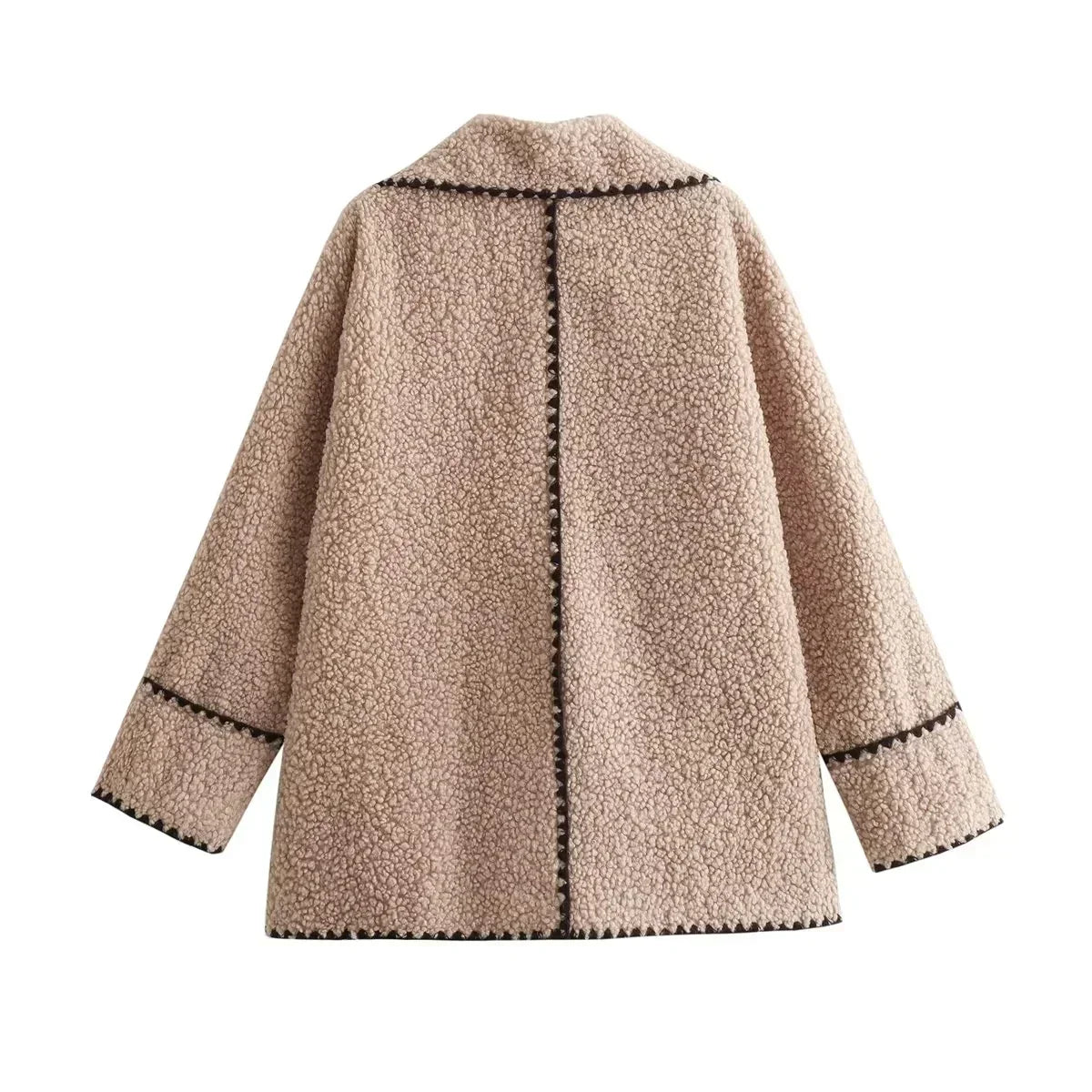 Ladies' Fleece Jacket | Elegant Beige for Ultimate Warmth and Comfort