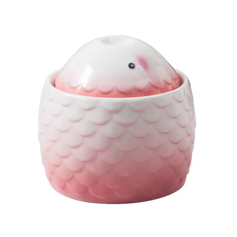 Lyxig keramisk vattenfontän för husdjur - friskt och hälsosamt dricksglädje