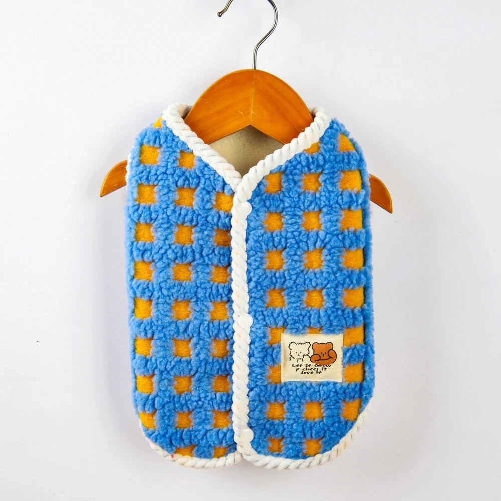 Luxe Comfort Fleecejacka för fransk bulldogg och chihuahua för varm skyddande effekt