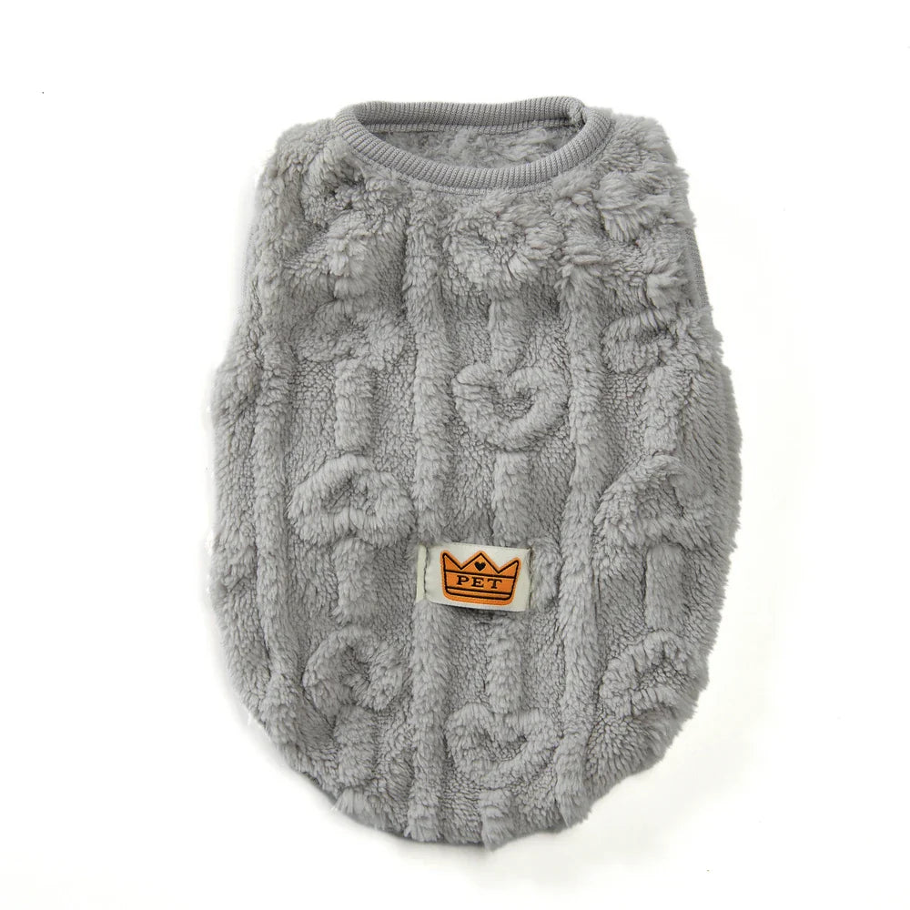 Lyxig vinterrock för hundar och katter för ultimat värme och komfort