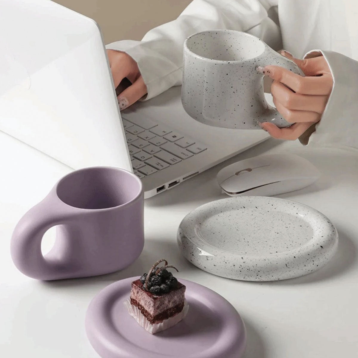 Elegant hållbar keramisk espressomugg – perfekt för dina premiumkaffen