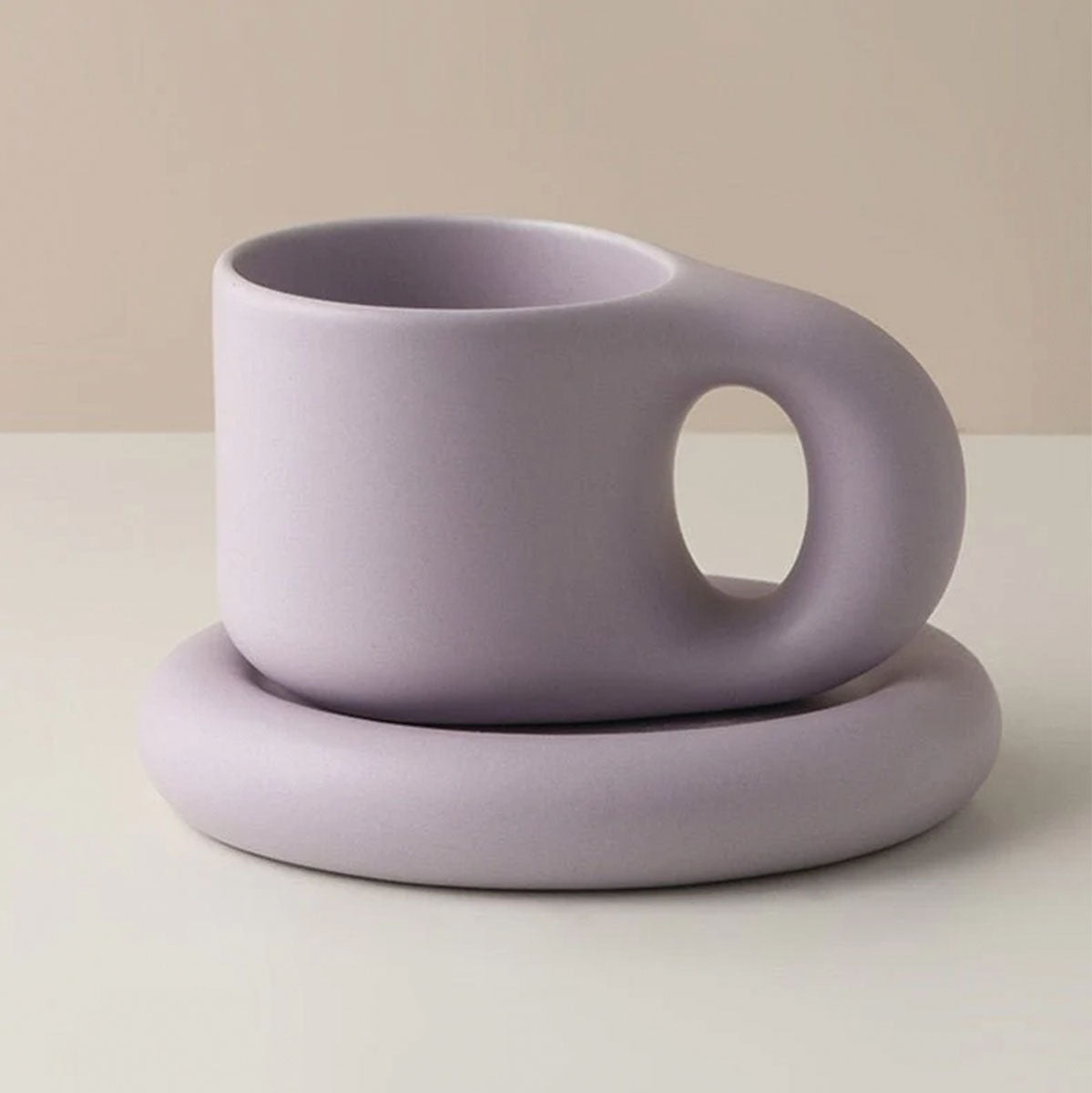 Elegant hållbar keramisk espressomugg – perfekt för dina premiumkaffen