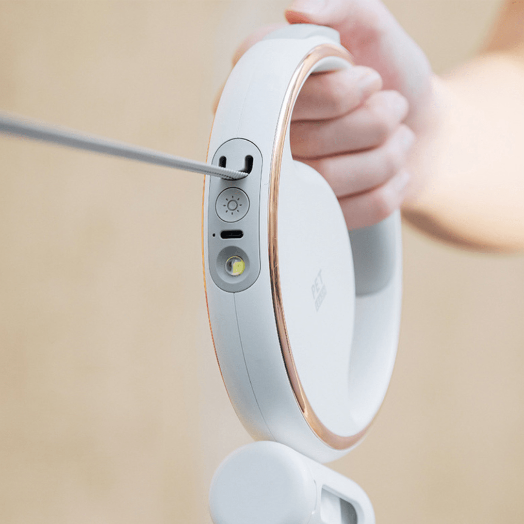 Uppladdningsbar USB-reflekterande hundkoppel för bekvämlighet och säkerhet