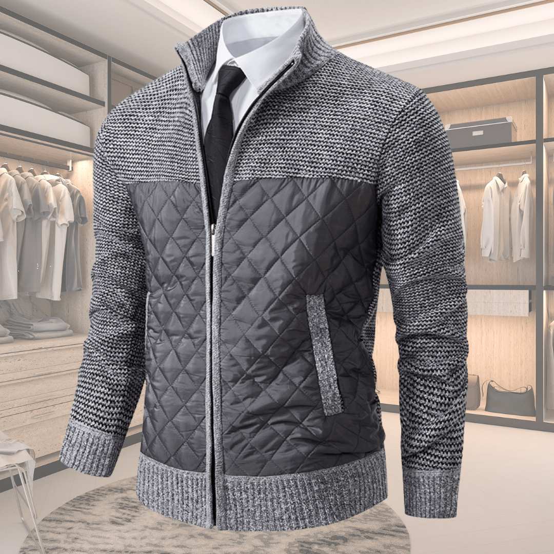 Felix - Elegant High Collar Sweater for a Stylish Look