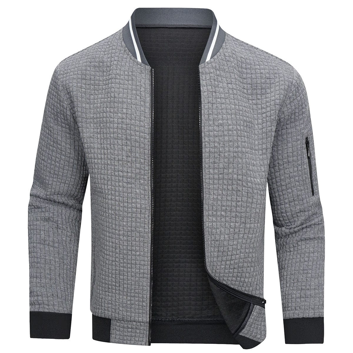 Frederik - Cozy Comfort Sweater with Stylish Zipper