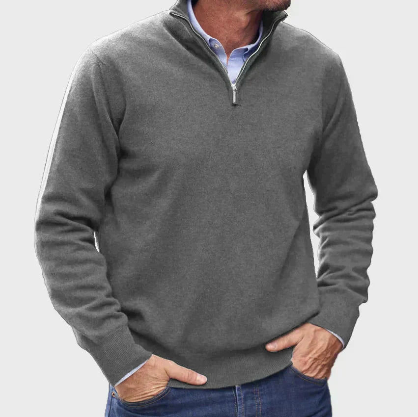 Jonas – Comfortable Italian Knitted Sweater for Everyday Style