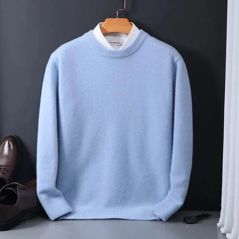 Lorenz – Comfortable Long-Sleeve Sweater with Loose Fit for a Confident Style