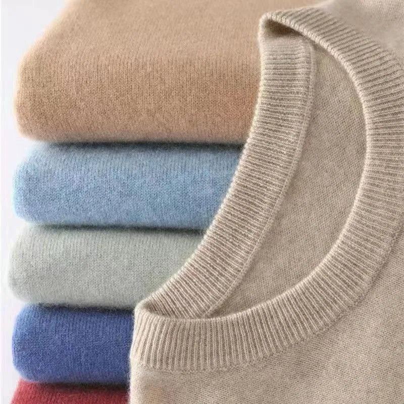 Lorenz – Comfortable Long-Sleeve Sweater with Loose Fit for a Confident Style