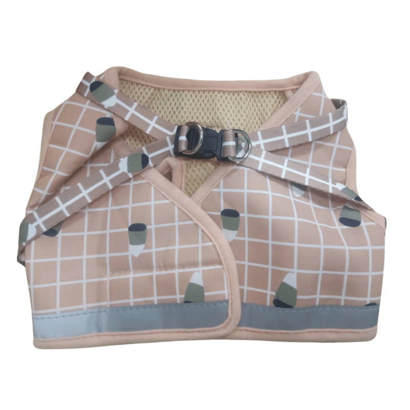 Skyddande reflekterande linne och bälteset för säker och stilfull promenad