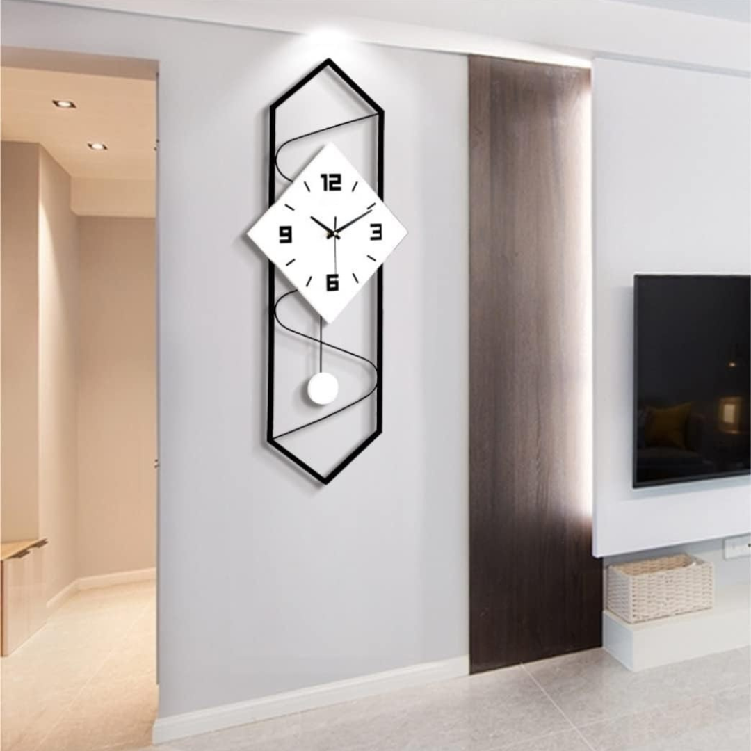 Vetra - Elegant minimalistisk väggklocka för stilfulla interiörer
