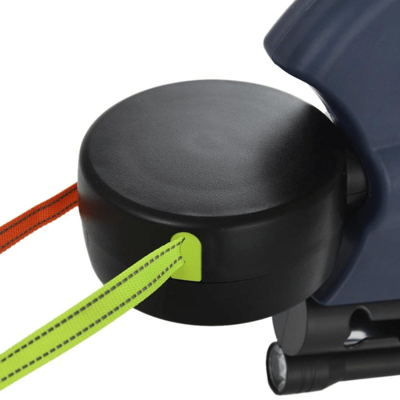 Dubbel hundkoppel med LED-lampa - Stark upp till 30kg för säkra och stiliga utflykter