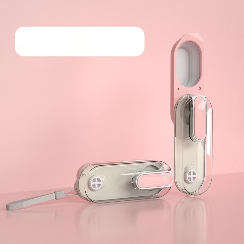 Praktisk hopfällbar vattenflaska för enkel resa med husdjur