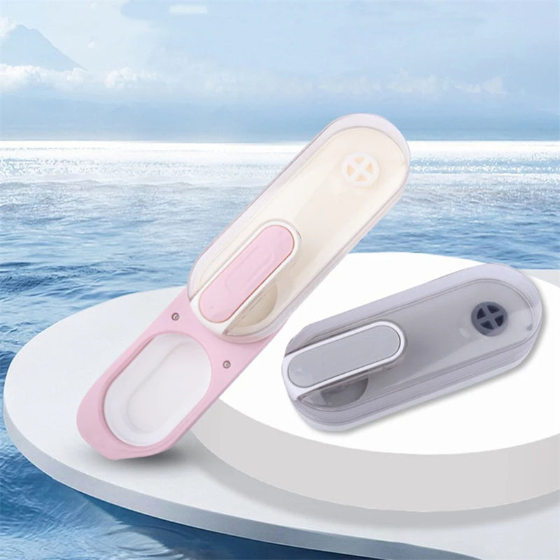 Praktisk hopfällbar vattenflaska för enkel resa med husdjur