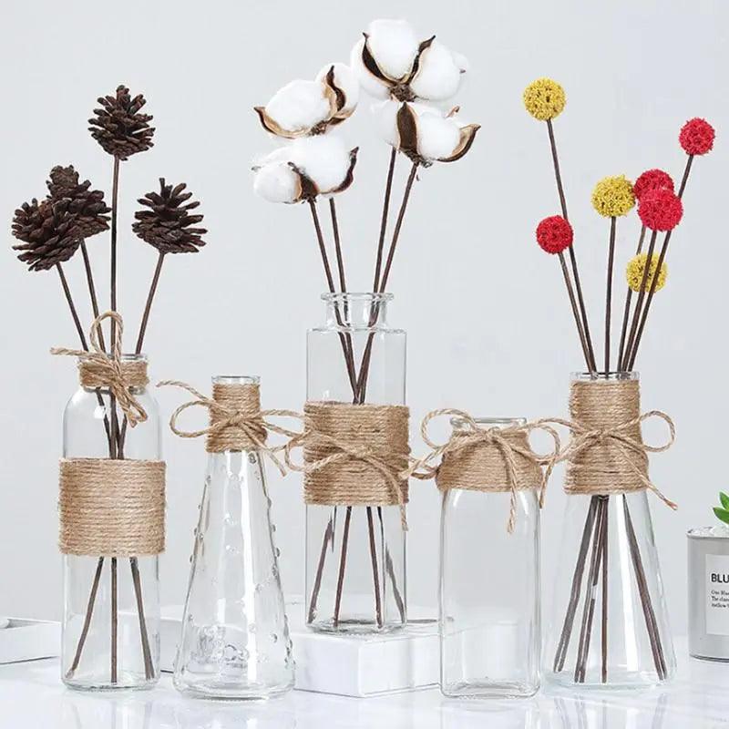 Minimalistisk Glasvas - Elegant Borddekoration