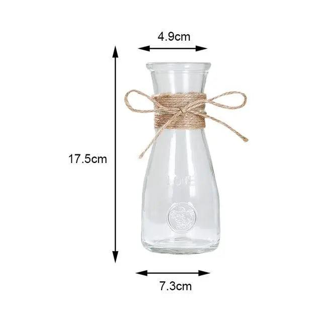 Minimalistisk Glasvas - Elegant Borddekoration