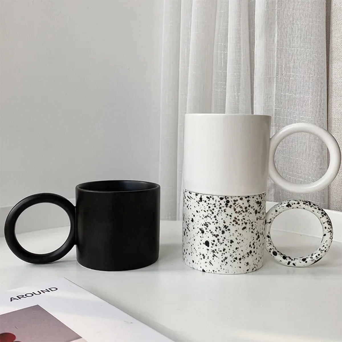 Grand Tasse Grepp – Extra Stor Handtag för Bekväm och Enkel Hantering av Disk