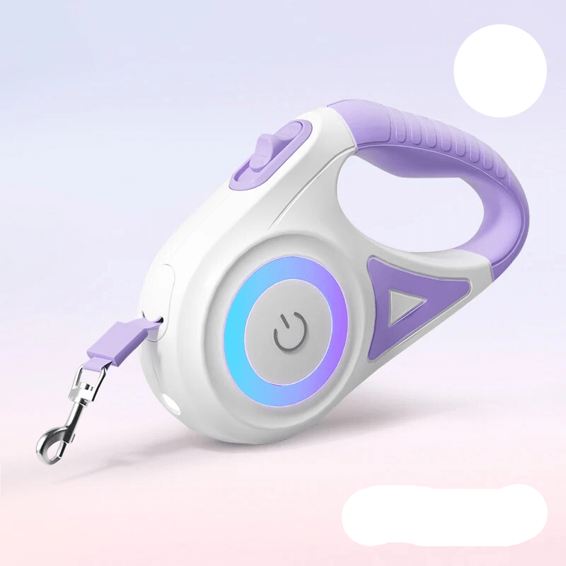 Ultimat hundsäkerhet: LED-belysning och 5m räckvidd för nattpromenader