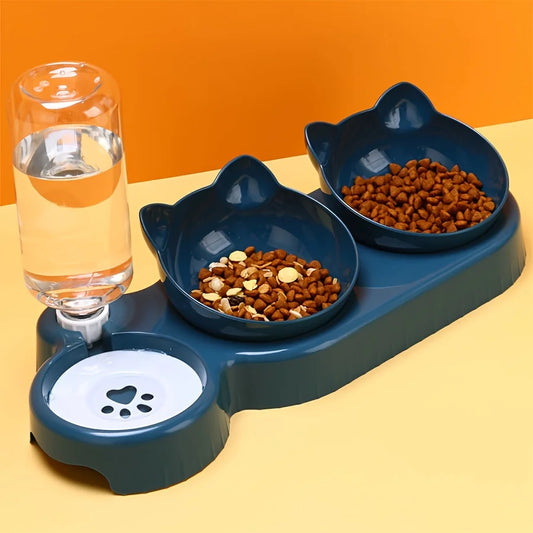 Bekväm och ergonomisk matskål för katt för en hälsosam måltid