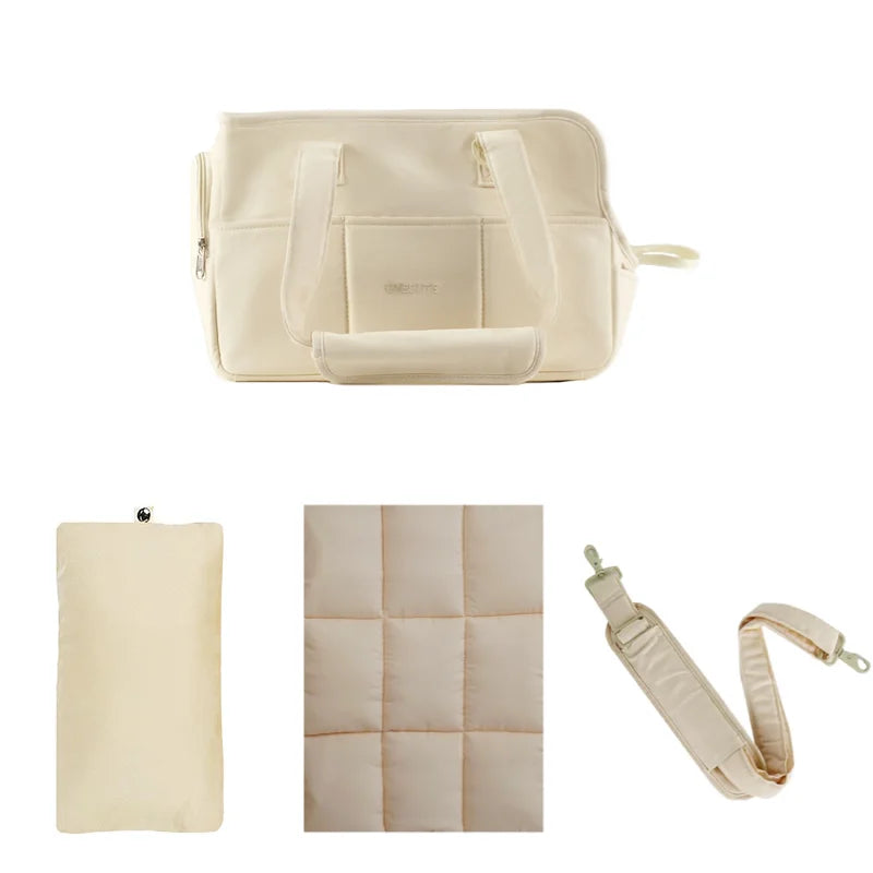 Hållbar och säker reseväska för bekväm vård av små hundar och katter