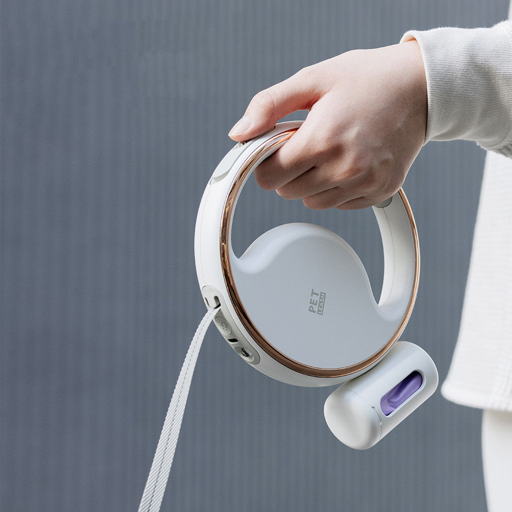 Uppladdningsbar USB-reflekterande hundkoppel för bekvämlighet och säkerhet