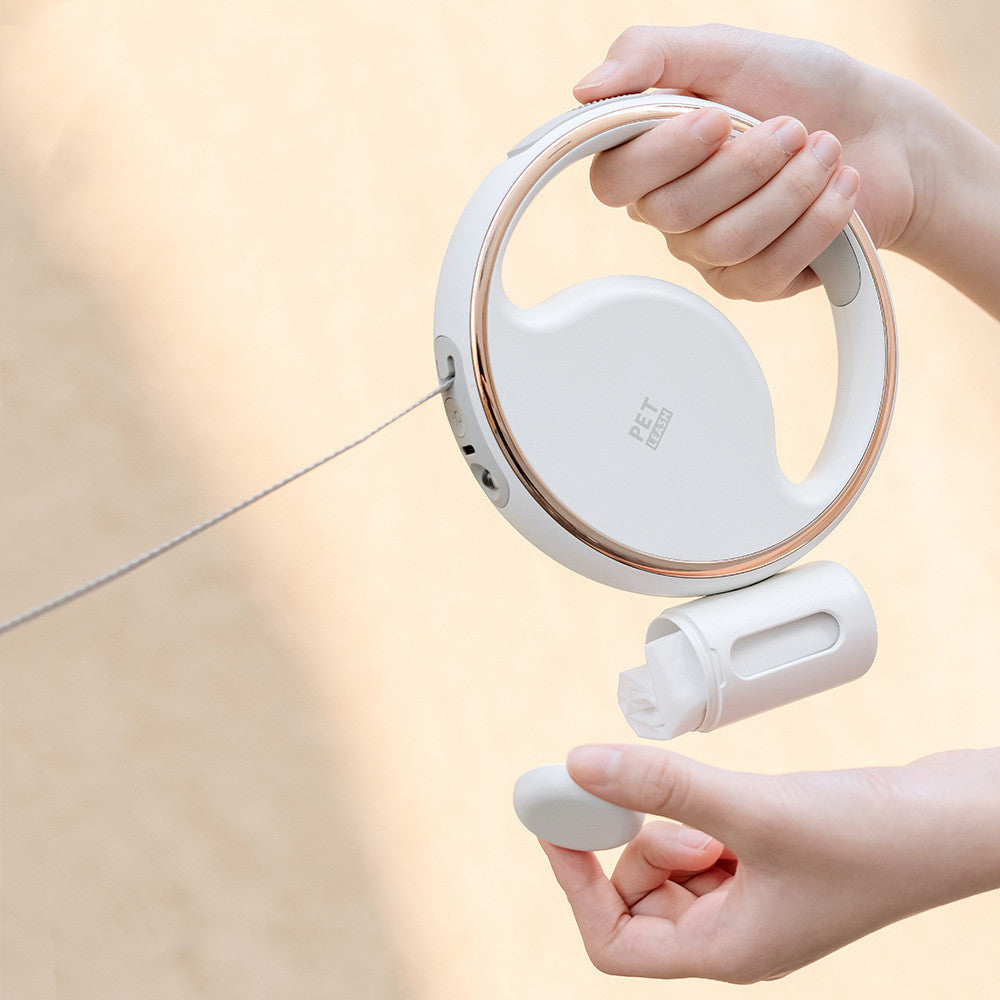 Uppladdningsbar USB-reflekterande hundkoppel för bekvämlighet och säkerhet