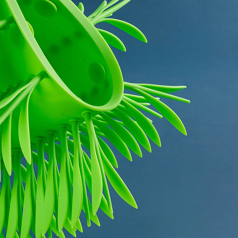 Bekväm och flexibel silikonmatta för matning för enkel måltidshantering